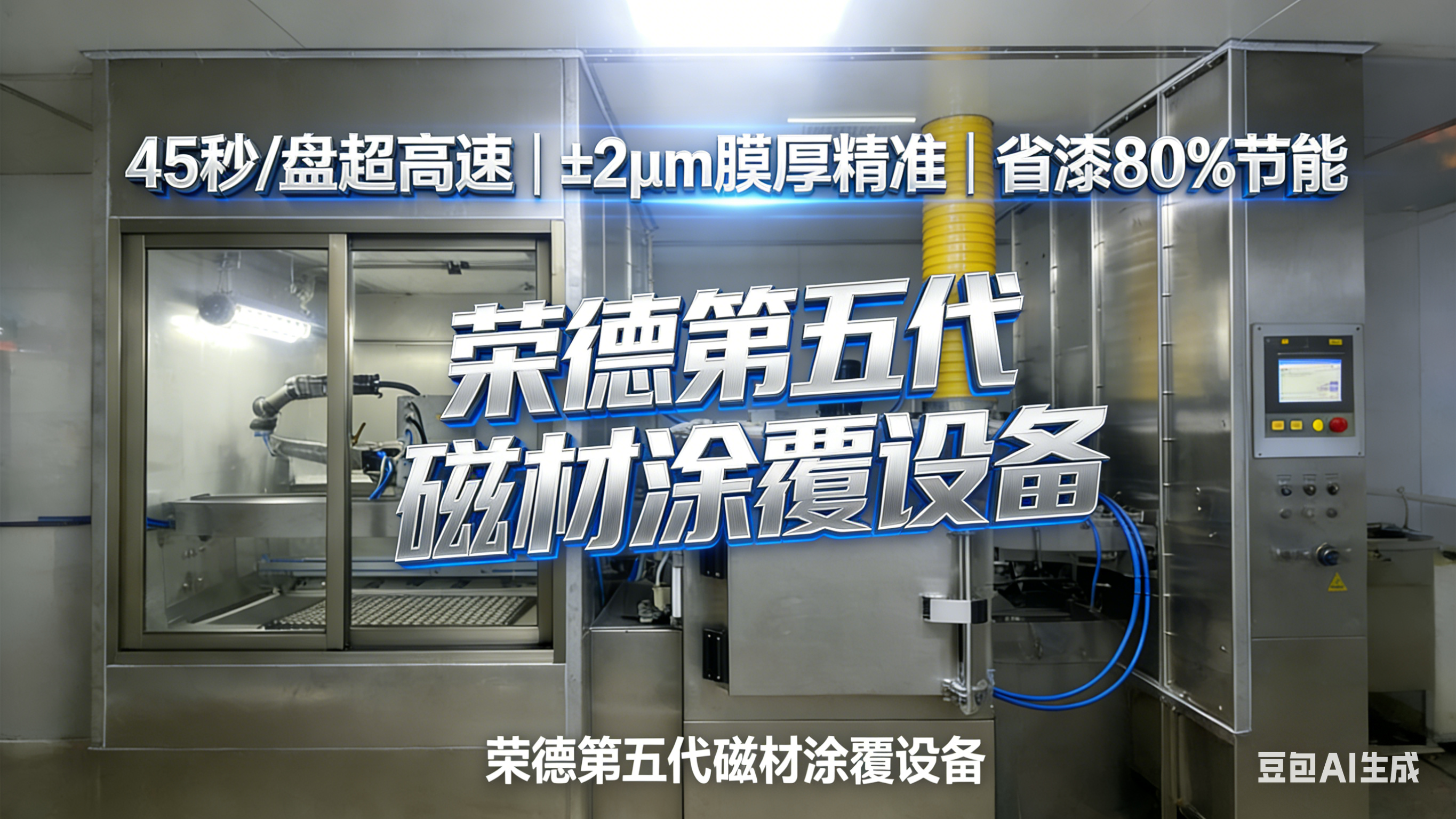 磁材環氧涂層均勻性差怎么破？六面膜厚穩定 ±2μm 的高效方案